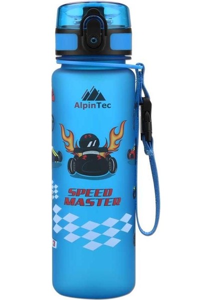 Speed Masters Açık Mavi Tritan Çocuk Su Matara 500 ml
