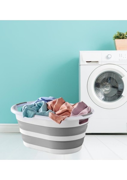 25 Litre Katlanır Sepet, Akordiyon Katlanır Çamaşır Selesi Oyuncak Kutusu Organizer 25LT modelleri