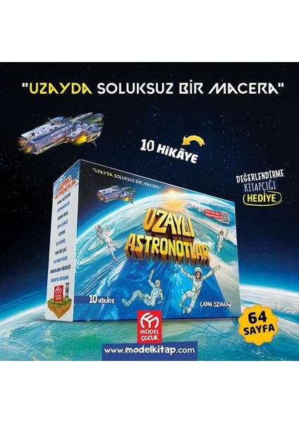 - Uzaylı Astronotlar Hikaye Serisi - 10 Kitap