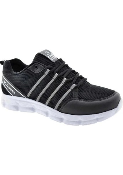 Marco Jamper 1876-22 Sneaker Erkek Spor Ayakkabı Siyah Beyaz