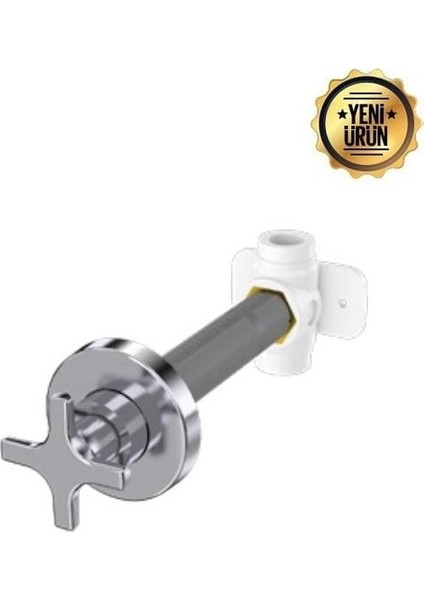 Izyapı 25 mm (Koçbaş) Ankastre Ara Kesme Valfi Bt 7050 Artı Model