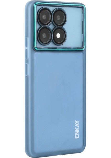 Xiaomi Poco X6 Pro 5g Mat Tpu Telefon Kapağı Lens Filmi ile (Yurt Dışından)