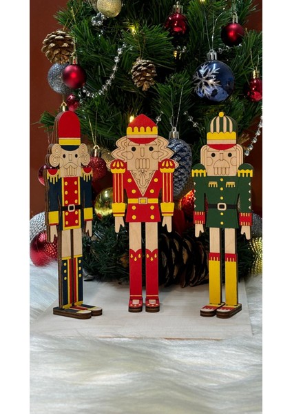 Ahşap Kurşun Asker Obje - 25 cm (Kırmızı) ( 1ADET Fiyatıdır ) fırsatları