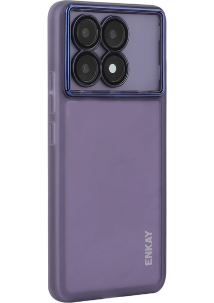 Xiaomi Poco X6 Pro 5g Mat Tpu Telefon Kapağı Lens Filmi ile (Yurt Dışından)