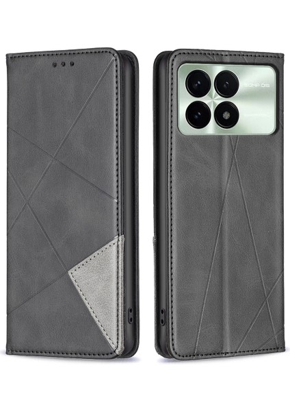 Xiaomi Poco X6 Pro 5g Kart Tutucusu Pu Deri Stand Kapak Koruyucu (Yurt Dışından)