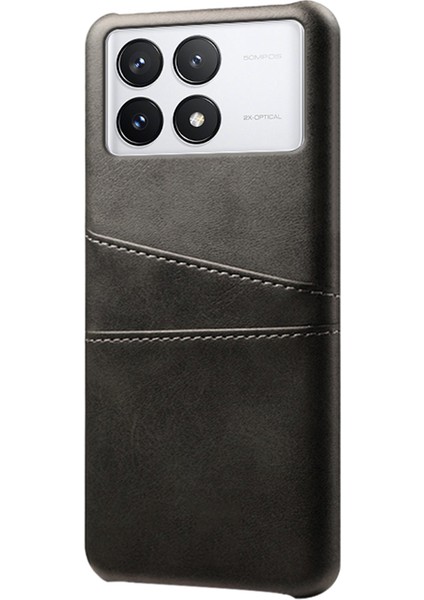 Xiaomi Poco X6 Pro 5g Cep Telefon Kılıfı Pu+Sert Pc Çift Kart Yuvaları Geri Kapak (Yurt Dışından) fiyatları