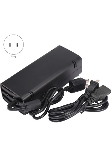 Xbox 360 Slim Için Ac Adaptör Güç Kaynağı Tuğla Güç Kaynağı 135W Güç Kaynağı Şarj Kablosu Xbox 360 Slim Konsol Için 100-120V-SIYAH Abd Tak (Yurt Dışından) fiyatları