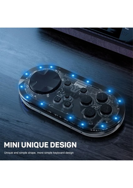 Yeni Switch Mini Saplı Küçük Saplı Bluetooth Titreşimli Sürekli Uyanma Uzun Pil Ömrü Yarı Saydam Siyah (Yurt Dışından)