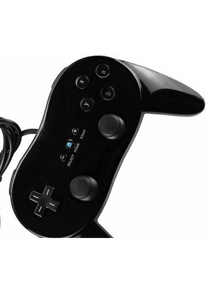 Game Pad Controller Konsol Joypad Nintendo Wii Ikinci Nesil Kablolu Oyun Kumandası Oyun Uzaktan Kumandası-Siyah (Yurt Dışından)