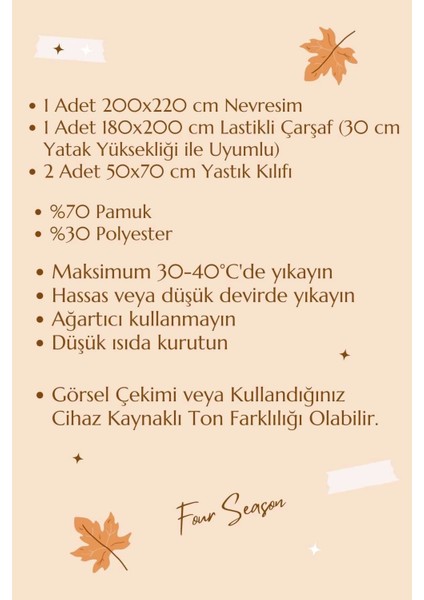 Çift Kişilik Lastikli Çarşaflı Nevresim Takımı Pamuklu Four Season Mint Gri fırsatları