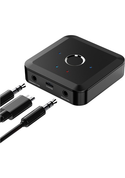2'si 1 Arada Bluetooth 5.2 Ses Verici Alıcı 24BIT 96KHZ 3.5mm Aux Aptx Uyarlanabilir Ll Hd Kablosuz Adaptör Tv Pc Araba Için (Yurt Dışından)