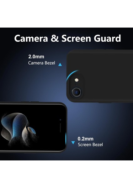 Apple iPhone 16E Uyumlu Kılıf Kamera Korumalı Kenarları Şişkin Yumuşak Dokulu Kaymaz Kapak fırsatları