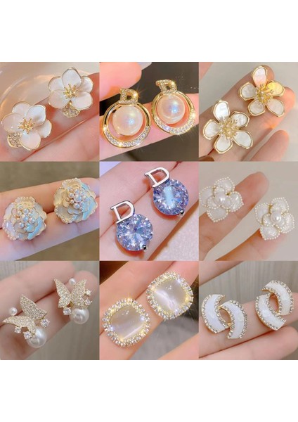 Yenı Zarif Küpeler, Popüler Internet Ünlü Küpeleri, Üst Düzey Küpeler, Kişiselleştirilmiş Moda Küpeler (Yurt Dışından) fiyatları