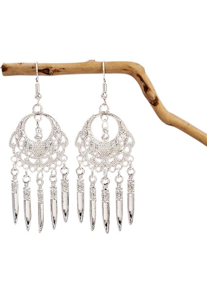 Mıao Küpeleri, Etnik Azınlık Turistik Küpeleri, Bohem Uzun Yapraklı Püskül Küpeler (Yurt Dışından)