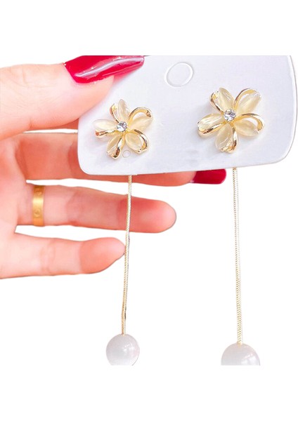 Uzun Püskül Küpeler, Yeni Trend Tarz, Modaya Uygun Ve Küpeler, Kadın Küpeleri (Yurt Dışından)