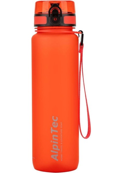 Turuncu 28 cm 1000 ml Tritan Su Matarası