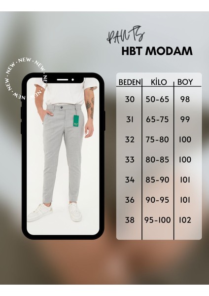 Erkek Gri Renk Italyan Kesim Kaliteli Esnek Likralı Kumaş Pantolon fırsatları