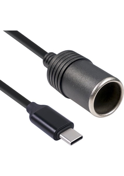 Type-C 5V To 12V Araç Çakmak Dönüştürücü Adaptör