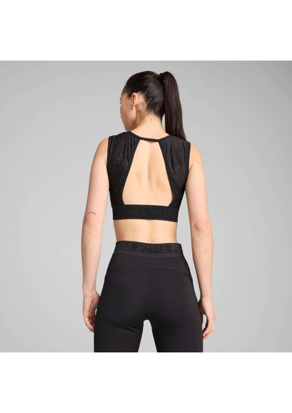Kadın Siyah Puma Move Lace Bra Siyah Kadın Spor Sütyeni