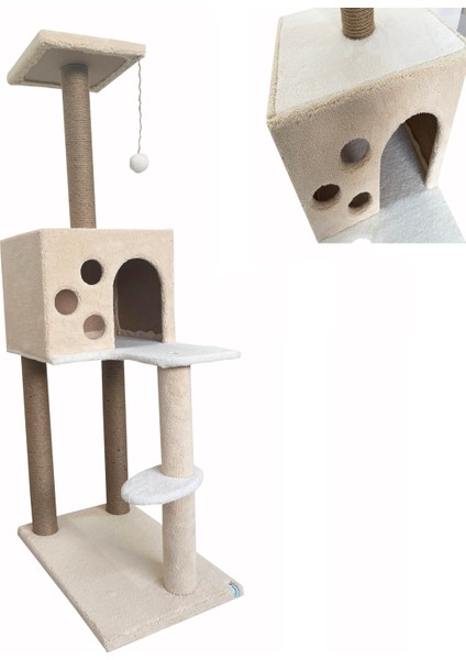 Kedi Tırmalama ve Oyun Evi