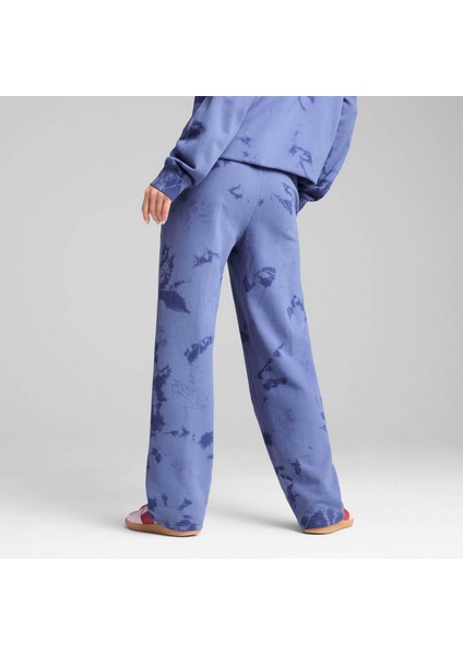 Kadın Mavi Puma Wardrobe Ess Sweatpants Mavi Kadın Eşofman Altı