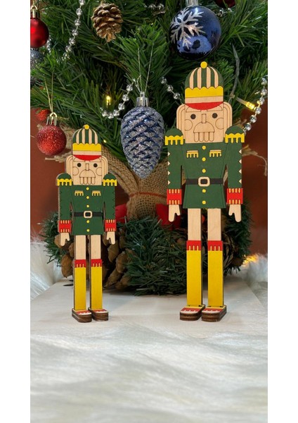 Ahşap Kurşun Asker Obje 02 - 25 cm (Yeşil) ( 1 Adet Fiyatıdır ) fiyatları