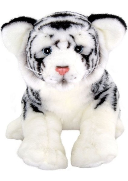 Floppy Beyaz Kaplan 30 cm Peluş Oyuncak
