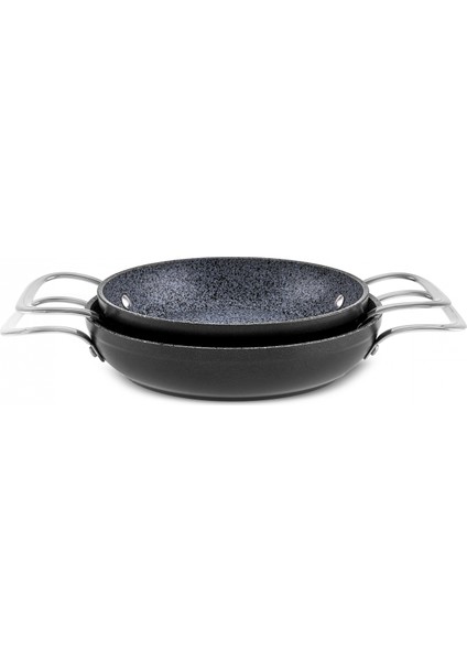 Biogranit Monet 4 Parça Sahan Set Siyah