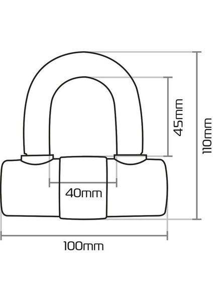 Motosiklet Hd Max Disk Kilidi 14MM LK311