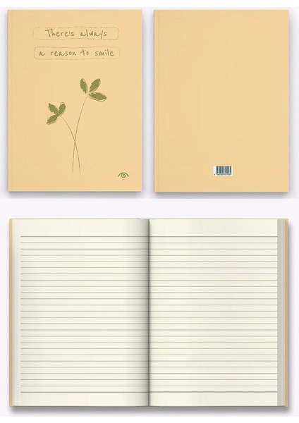 Pastel Sert Kapak 14*20 96 Yp. Çizgili Defter Seti 6'lı modelleri