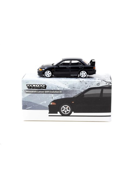 Armac Works 1/64 Mitsubishi Lancer Gsr Evolution Iıı Black - GLOBAL64 T64G-050-BK