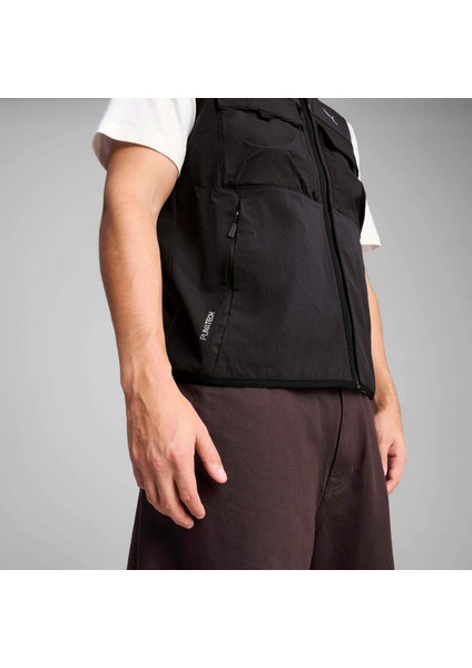 Erkek Siyah Pumatech Cargo Vest Siyah Erkek Yelek