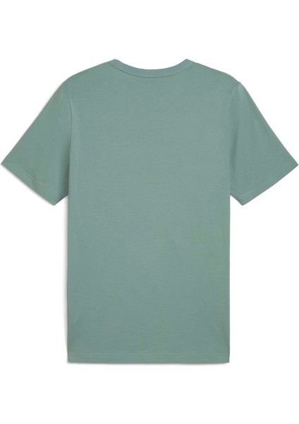 Erkek Yeşil Puma Class Graphic Tee Yeşil Erkek T-Shirt