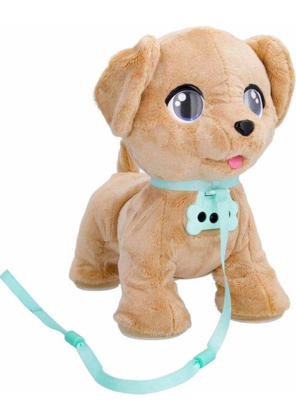 Sesli ve Hareketli Milo Interaktif Peluş Köpek - 27 cm