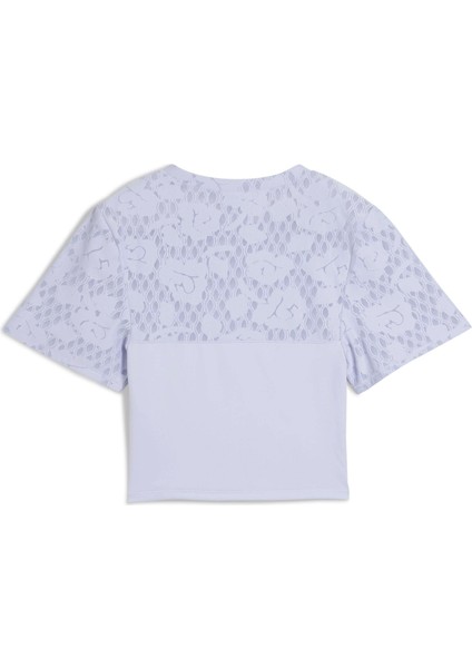 Kadın Mavi Puma Lace Top - Short Mavi Kadın Crop fırsatları