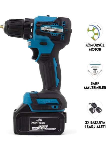 10mm Kömürsüz Vidalama MK36