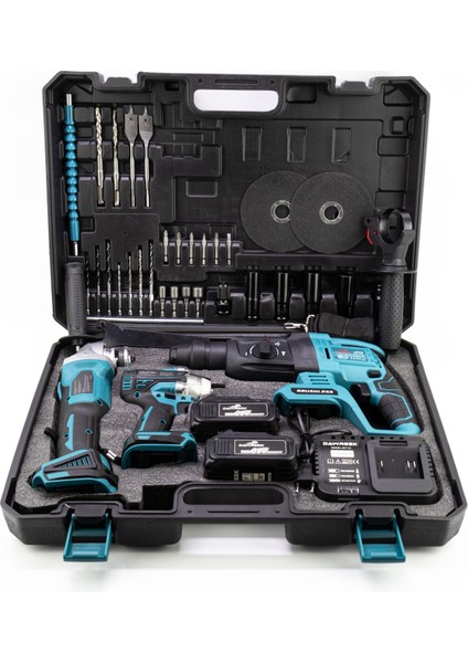 Üçlü Set 2B1Ş (Ş.Spral+S.Sıkma+Ş.Hilti)