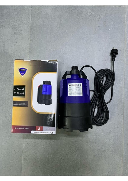 Dalgıç Pompa Vox1 Vortex 0,5 Hp modelleri