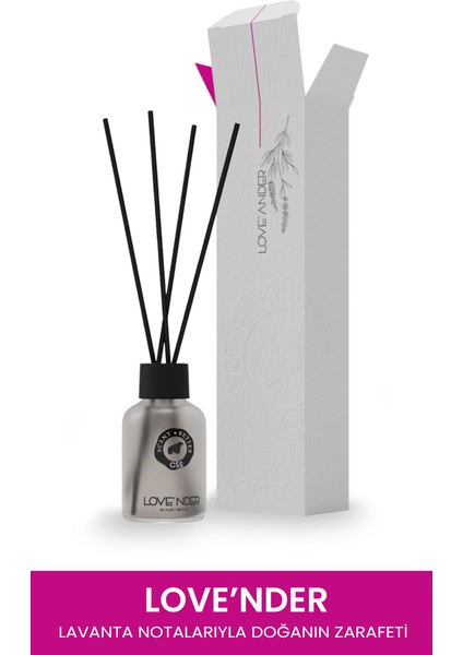 Love’nder Çubuklu Oda Kokusu 55 ml Atelier Collection
