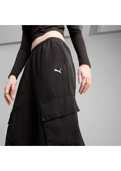 Kadın Siyah Puma Wardrobe Ess Cargo Pants Siyah Kadın Eşofman Altı fiyatları