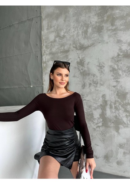 Premıum Kalite Oysh Kumaş Kayık Yaka Body fiyatları