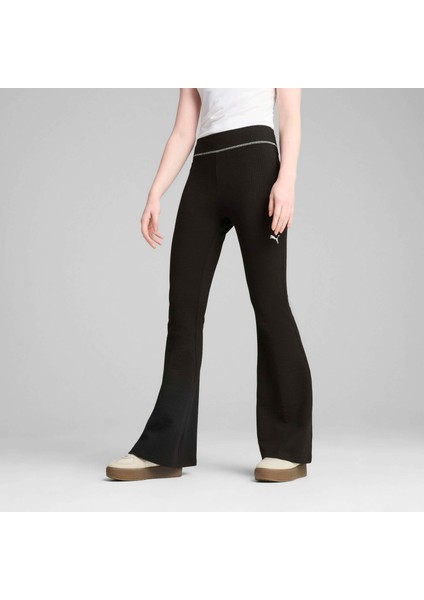 Kadın Siyah Puma Dare To Flared Leggings Siyah Kadın Tayt