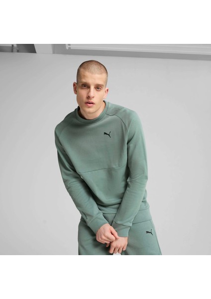 Erkek Yeşil Pumatech Crew Yeşil Erkek Sweatshirt