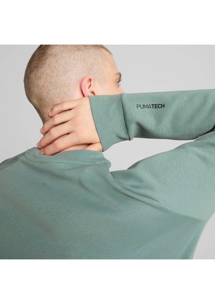 Erkek Yeşil Pumatech Crew Yeşil Erkek Sweatshirt modelleri