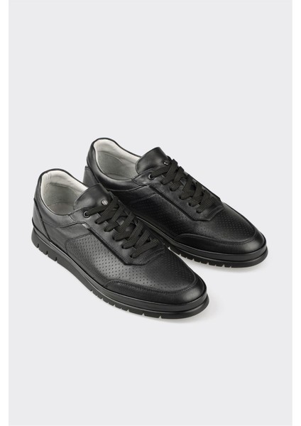 Siyah Deri Erkek Günlük Ayakkabı fiyatları