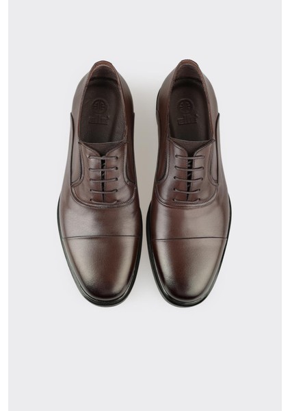 Kahve Deri Erkek Klasik Ayakkabı fırsatları