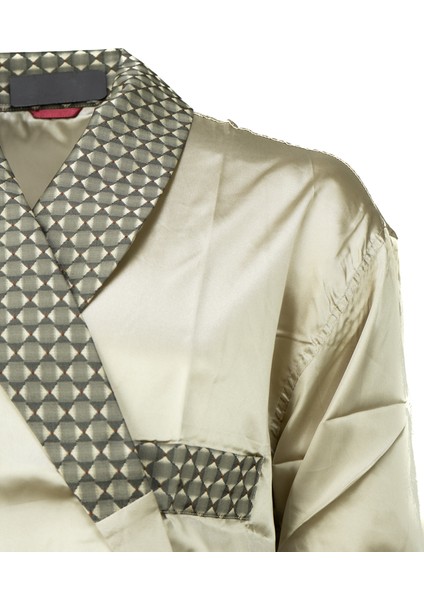Erkek Şık Klasik Model Röpteşambır Premium Poplin Kumaş Brescia Model Cepli Rob Beli Kuşaklı modelleri