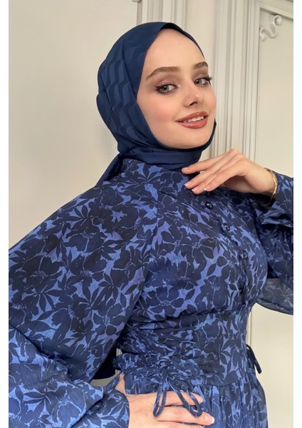 ELB018 Bel Detaylı Önden Düğmeli Elbise indirimleri