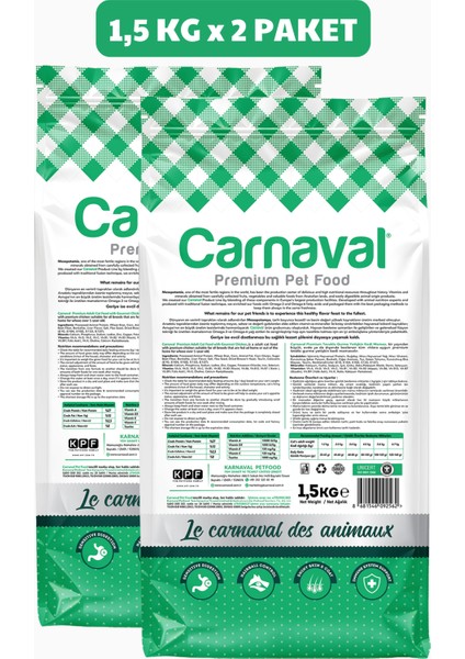 Gourmet Tavuklu ve Sebzeli Gurme Yetişkin Kedi Maması, Renkli Taneli 4.5kg (3x1.5kg)