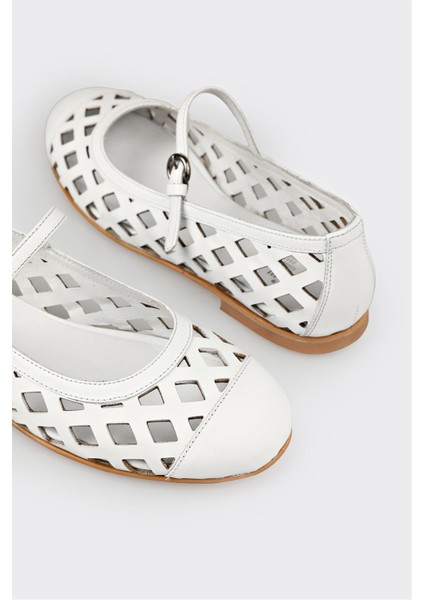 Beyaz Deri Kadın Günlük Ayakkabı indirimleri